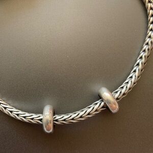 Trollbead sterling silver spacer beads